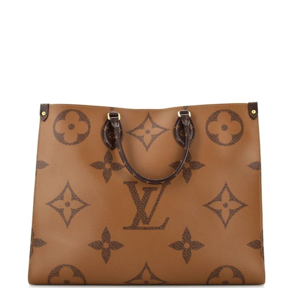 Louis Vuitton OnTheGo Tote Reverse Monogram Giant GM Brown - Picture 3 of 10